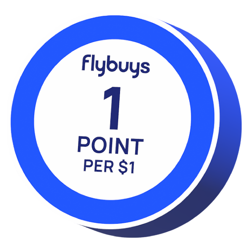 1 Flybuys point per $1 spent